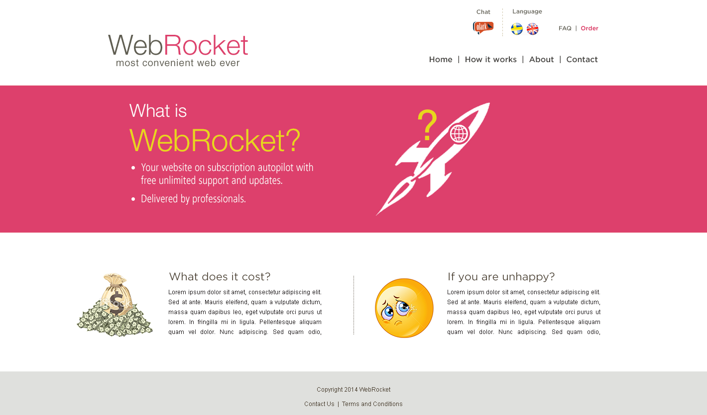 Diseño Web por yadunath para Webrocket | Diseño #3961663