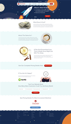 Web Design by bestdesignzzz for Webrocket | Design: #3981081