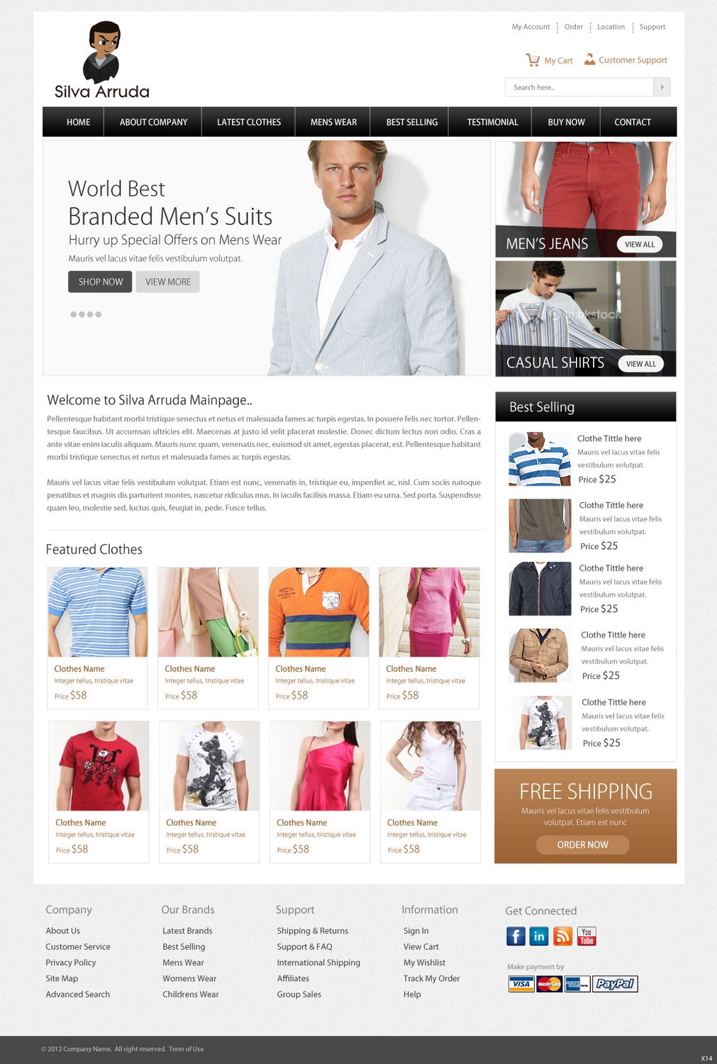 Web Design by pb for joaodasilvaarruda fashion | Design #1260318