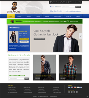 Web Design by pb for joaodasilvaarruda fashion | Design: #1272793