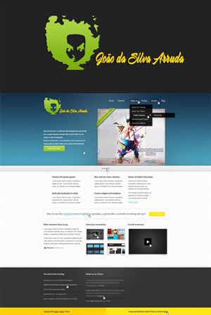 Web Design by bachir7 for joaodasilvaarruda fashion | Design: #1174037