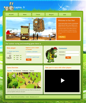 Web Design by pb for Dindonus | Design: #1073417