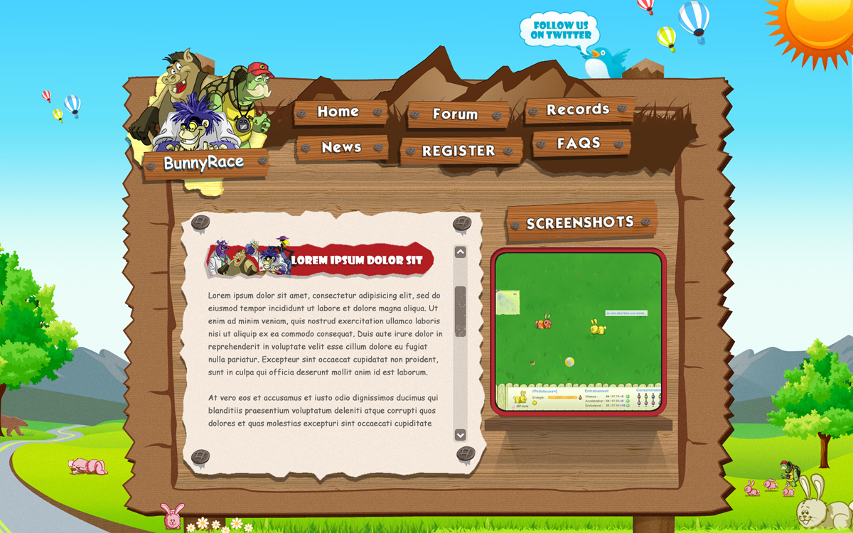 Web Design par dottedpixel pour Dindonus | Design #1108892