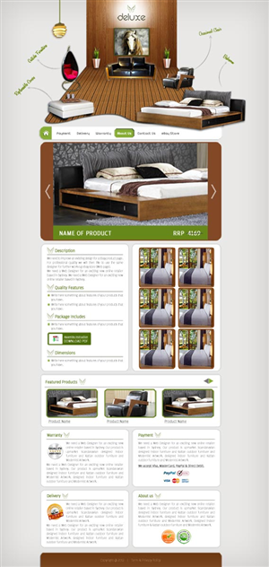 Web Design by UniqueDesignz for Vanatage Direct PTy LTD | Design: #1111731
