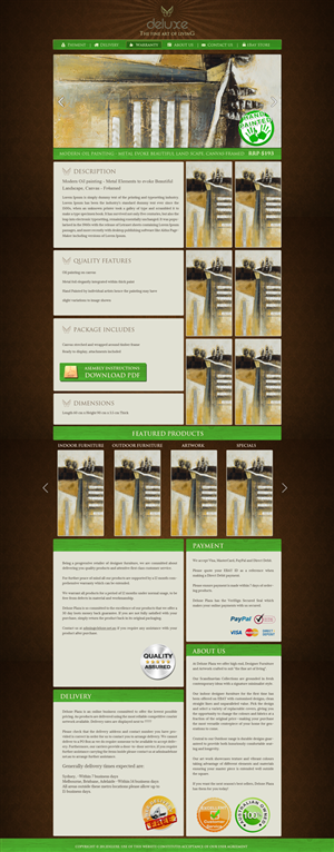 Diseño Web por krishnan para Vanatage Direct PTy LTD | Diseño: #1088948