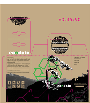 Verpackungs-Design von NegZero für Euro Data SK, a.s. | Design: #1138494