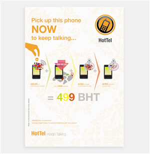 Poster Design by arthursketch for 80 dB Communications | Design: #1074749