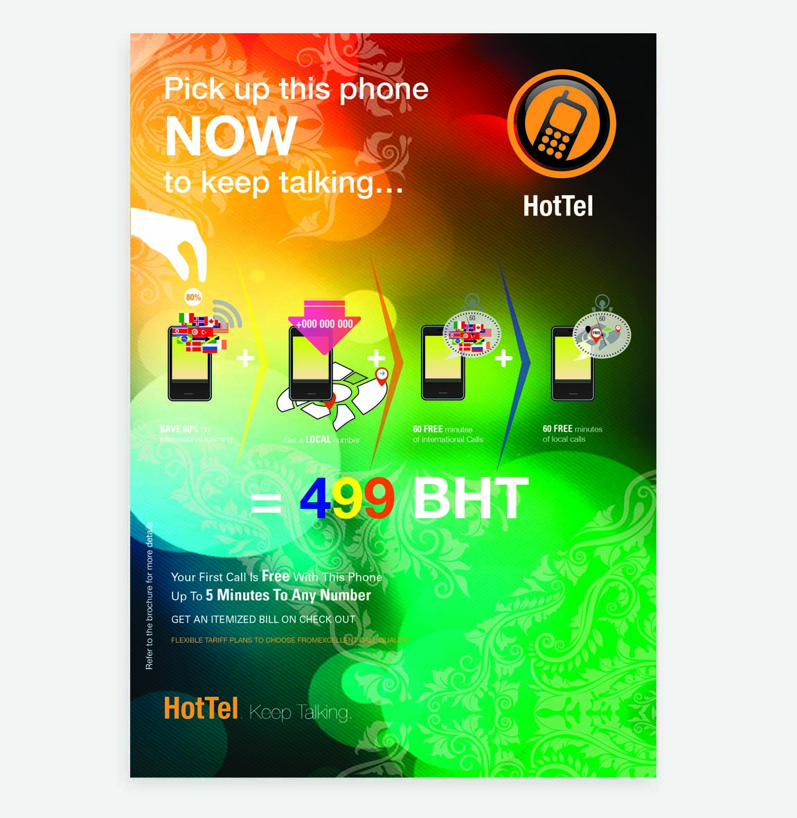 Poster Design by arthursketch for 80 dB Communications | Design #1089139