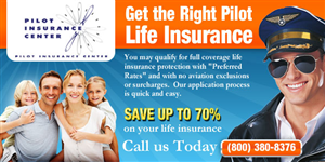 Banner Ad Design by MeMe Botrous for Pilot Insurance Center | Design: #1071679