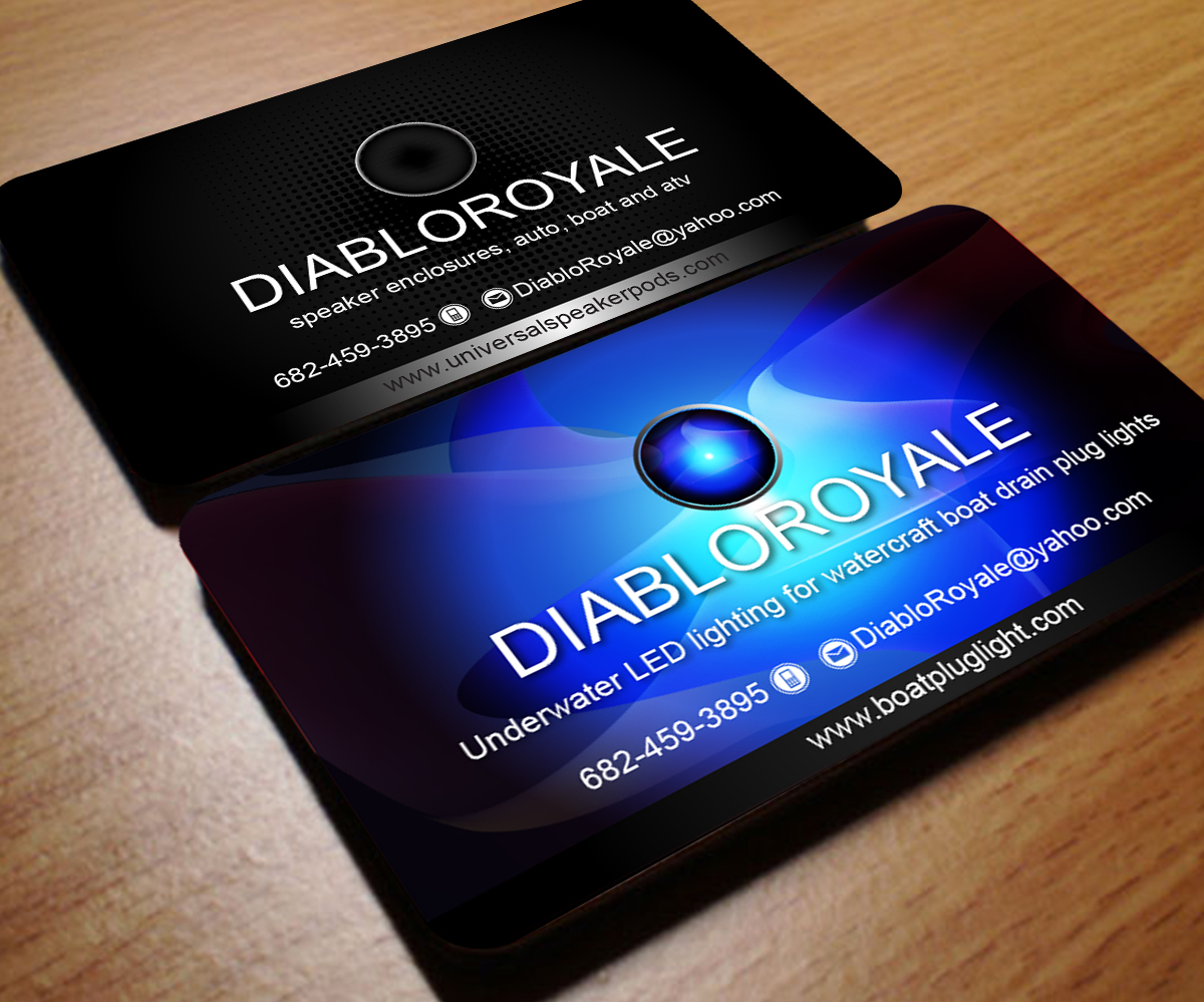 Business Card Design by Aaaron for Diablo Royale Customs | Design #3977439