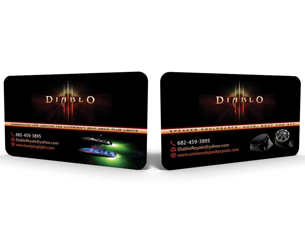 Business Card Design by Hardcore Design for Diablo Royale Customs | Design #3983846
