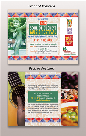 Postcard Design by The Freelance Designer for Buckeye Shaker Square Development Corporation | Design #4003614