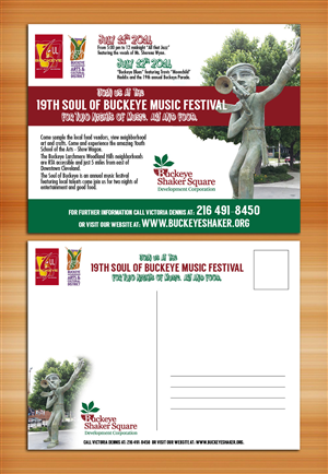 Postcard Design by PAS-CREATIVE for Buckeye Shaker Square Development Corporation | Design: #4009747