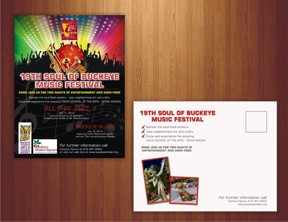 Postcard Design by foxwolf for Buckeye Shaker Square Development Corporation | Design #3990115