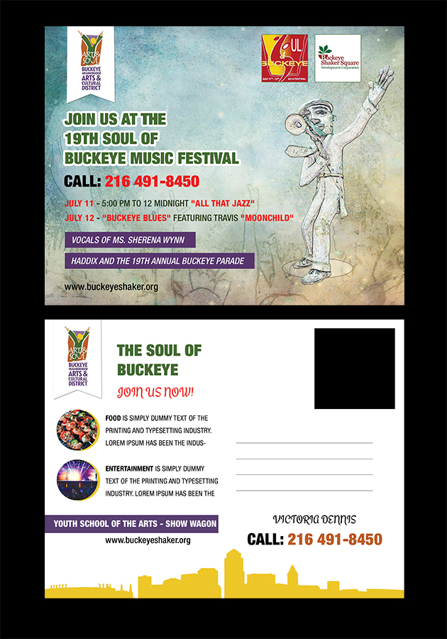 Diseño de Postal por Bright Star para Buckeye Shaker Square Development Corporation | Diseño #4006855