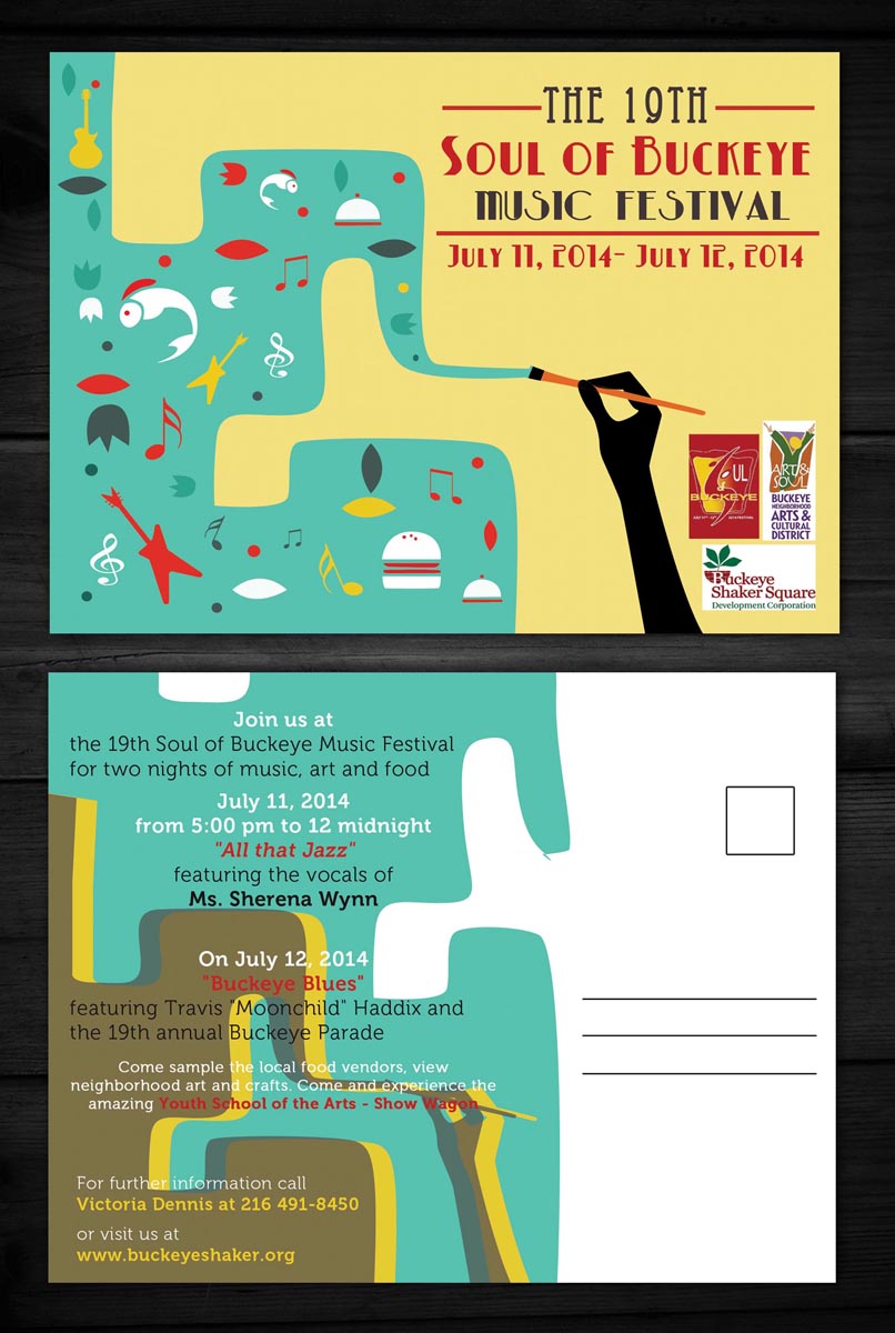 Postcard Design by ESolz Technologies for Buckeye Shaker Square Development Corporation | Design: #4002146