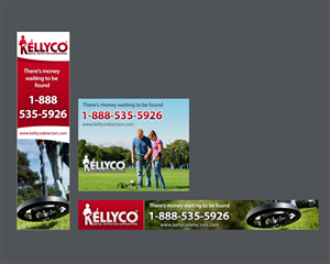 Banner-Design von yadunath für Kellyco Metal Detectors | Design: #1076057