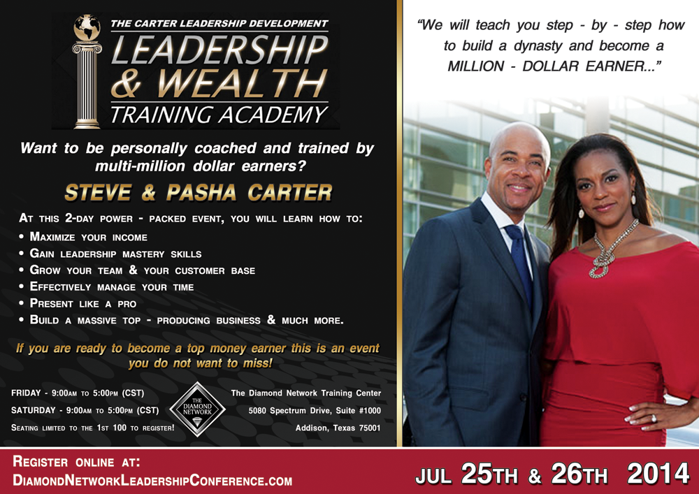 Flyer Design by Rozita for Carter Leadership Development | Design #3970318