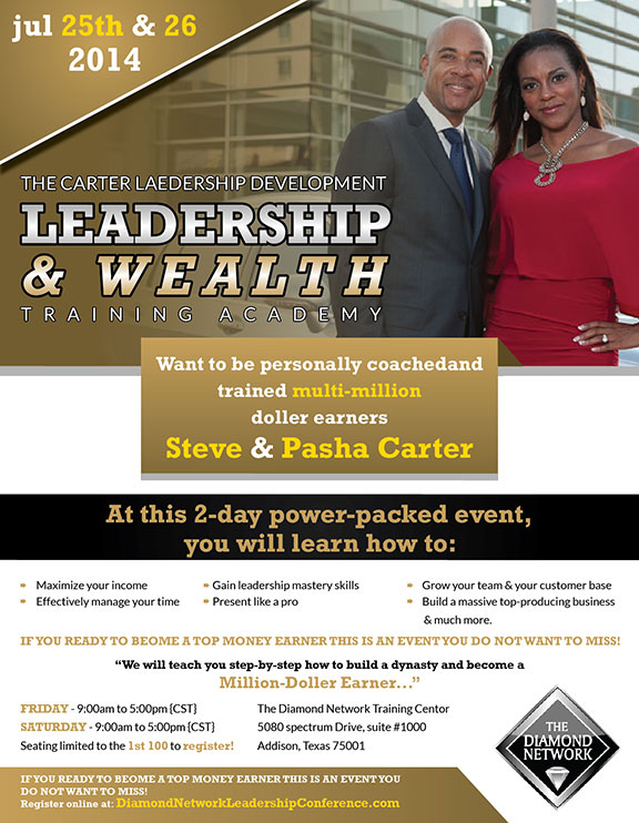 Flyer Design by Umer Ilyas for Carter Leadership Development | Design #3965059
