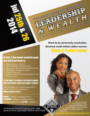 Flyer Design by Umer Ilyas for Carter Leadership Development | Design #3965062
