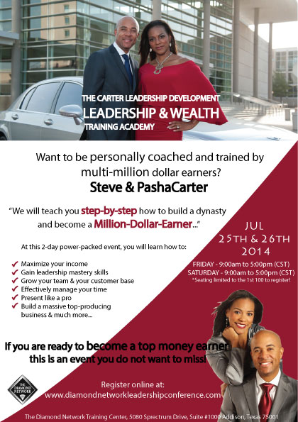 Diseño de Flyer por filp flop para Carter Leadership Development | Diseño #3965006