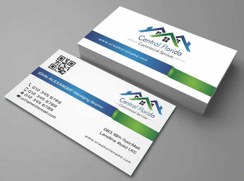 Design de Carte de Visite par AwsomeD pour Central Florida Commercial Services llc | Design #3961688