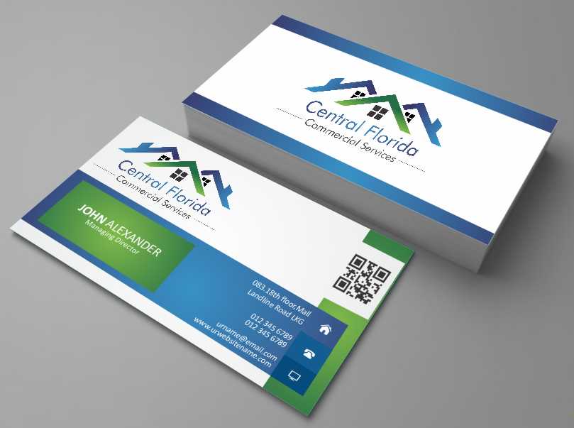 Design de Carte de Visite par AwsomeD pour Central Florida Commercial Services llc | Design #3961691