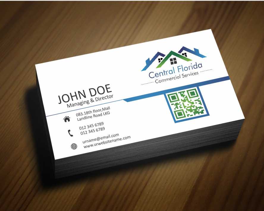 Design de Carte de Visite par AwsomeD pour Central Florida Commercial Services llc | Design #3961700