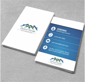 Business Card Design by AwsomeD for Central Florida Commercial Services llc | Design: #3961710