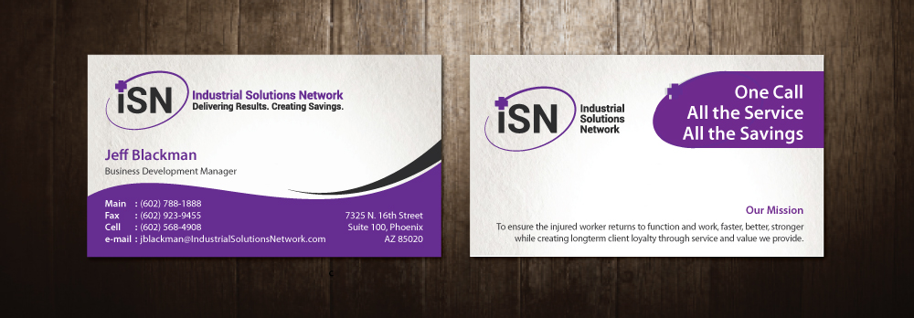 Business Card Design by meet007 for this project | Design #3960751
