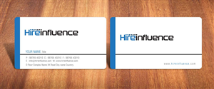 Business Card Design by Sbss for HireInfluence, Inc. | Design: #1073550