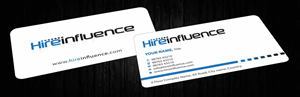 Business Card Design by Sbss for HireInfluence, Inc. | Design: #1073770