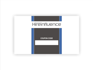 Business Card Design by Ramakant for HireInfluence, Inc. | Design #1076431