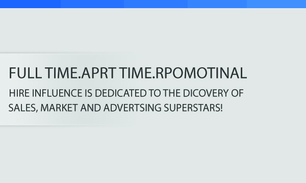 Business Card Design by sherithma for HireInfluence, Inc. | Design #1074270