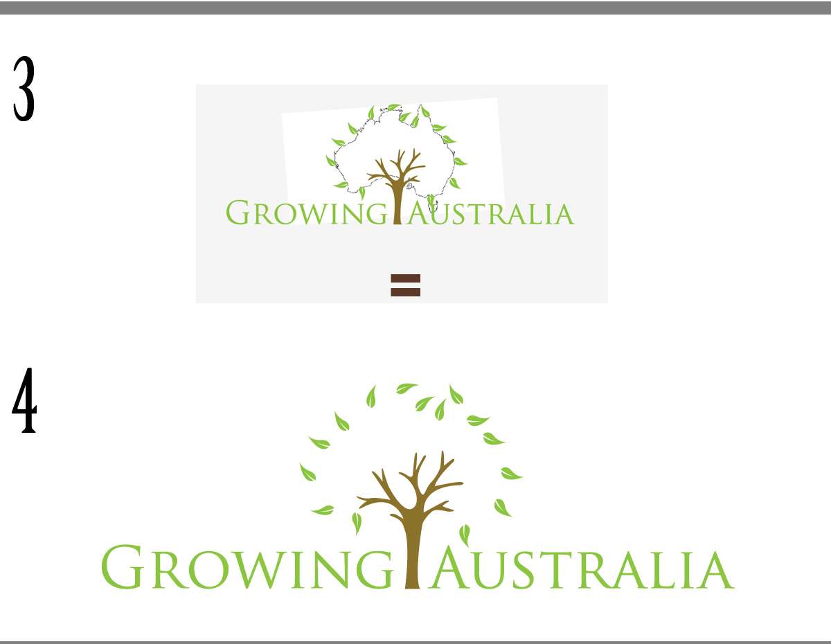 Logo Design by Creative Crown for Growing Australia | Design #1097048