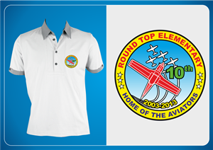 10 year celebration of Round Top Ele | T-shirt Design by Srikandi