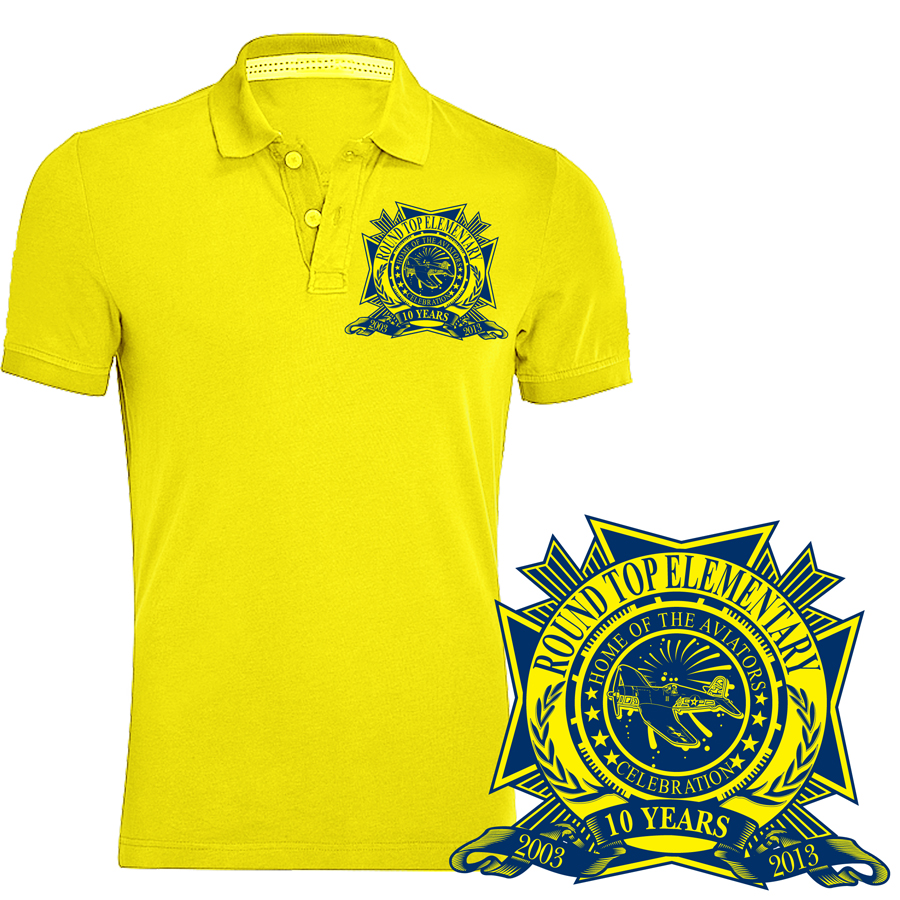 T-shirt Design by BABLEO for Round Top Elementary School | Design #1111014