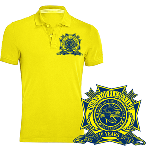 10 year celebration of Round Top Ele | T-shirt Design by BABLEO