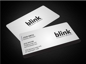 Visitenkarten-Design von AwsomeD für Blink Pharmacy Brokers  | Design: #3961593