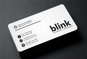 Visitenkarten-Design von AwsomeD für Blink Pharmacy Brokers  | Design: #3961602
