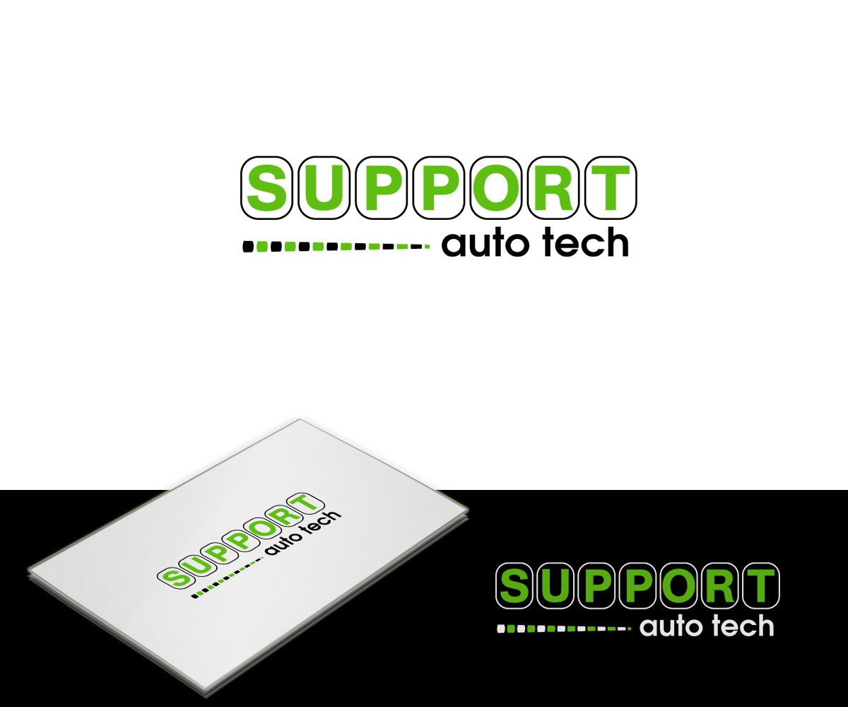 Logo Design by Pixi Dust for Support Auto Tech | Design #3960427