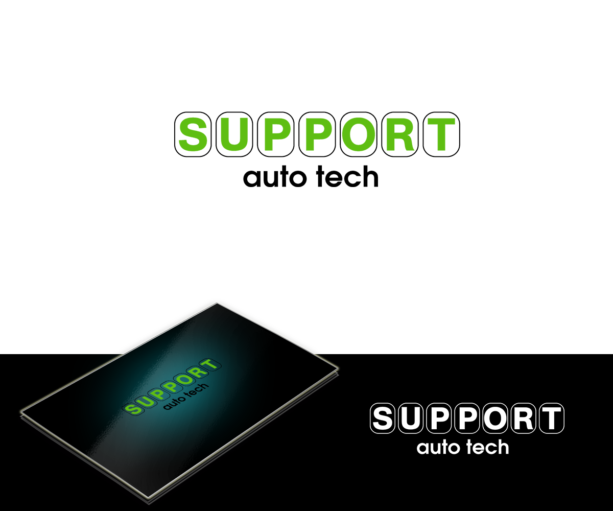 Logo Design by Pixi Dust for Support Auto Tech | Design #3960437
