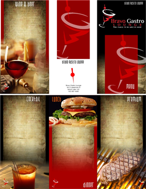 Menu Design by LIZZY LO
