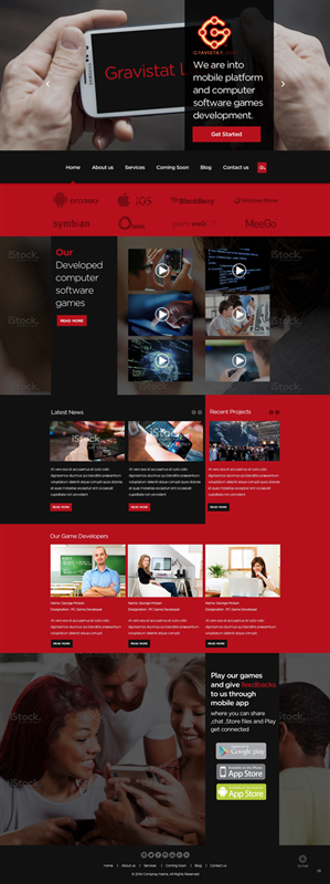 Web Design by pb for this project | Design: #4025413