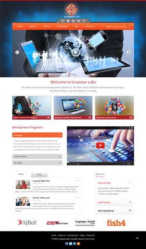 Web Design by pb for this project | Design: #4025420