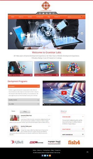 Web Design by pb for this project | Design: #4025421