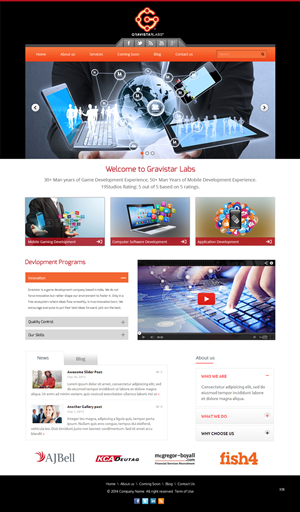 Web Design by pb for this project | Design: #4090395