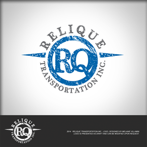 Logo Design by mvillamin for ReliQue Transportation, Inc. | Design #4036697