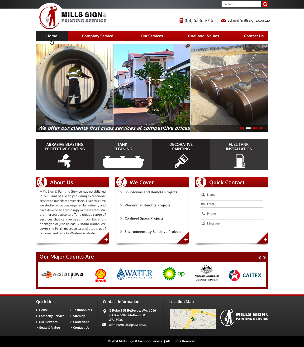 Web Design par Sbss pour Mills Sign & Painting Service | Design : #4085292