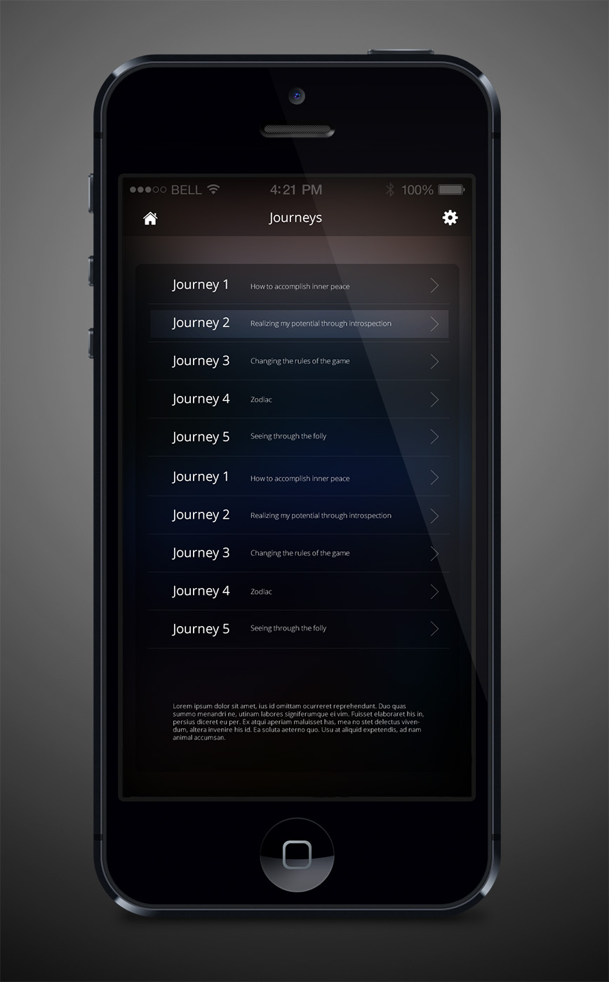 App Design by eMango for Apps Las Vegas LLC | Design #3994334